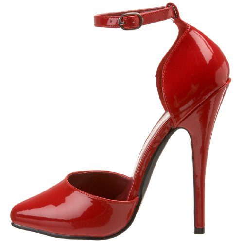 Pleaser Women's Domina-402 Pump,Red Patent,10 M Us #TOP6