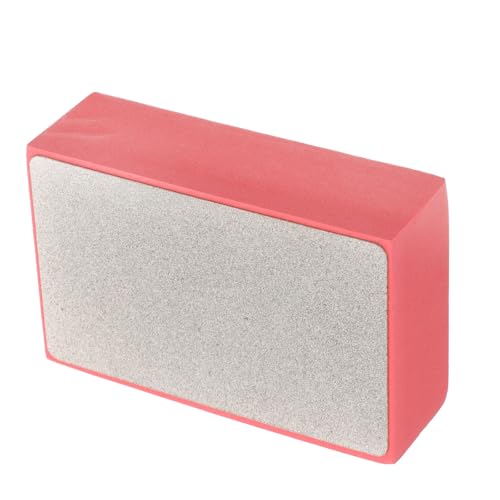 CONGARTENO Almohadilla de Pulido de Diamante Galvanizada 90X55Mm para Piedra y Azulejos Esponja Bloque Manual para Lijado y Pulido de Hormigón Kit de Herramientas para Acabado Profesional