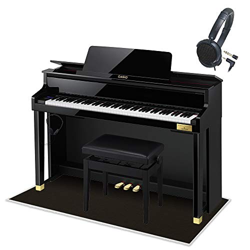 Amazon | CASIO GP-1000 ブラックポリッシュ仕上げ ブラック遮音