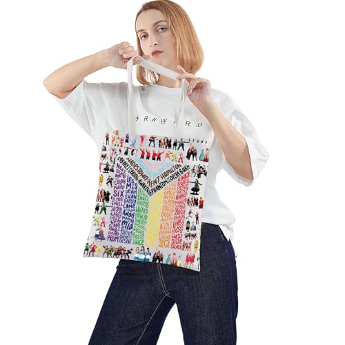 Bolso tote musical para fans del teatro, regalo con personaje de drama y teatro miniatura 2