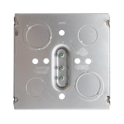 Raco 260 Square Data Box, 3-1/4 In Deep