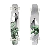 VOLADOR 46inch Dancing Longboard RhythmFlow Pro | Maple Deck with Zoned Grip Tape | for Beginners, Freestyle Dancers, and Commuting (inca)