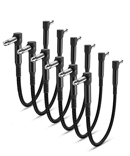 Encuentra reviews de Conector de cobre - los más vendidos. 35 Elebase Guitarra Parche Cables 6-Paquete, 15 CM Efectos Pedal Junta Cable 1/4 Pulgada Ángulo recto Trenzado Audio Cordón Blindado TS Cobre Hombre Conector para Microphone...