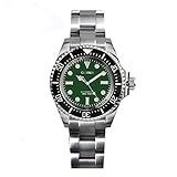 Cronos L6009 Automatico Immersione Profonda Degli Uomini Orologio No Date In Acciaio Inox 3000 Metri Resistenza All'acqua Professionale Diver Orologi Da Polso, Colore 8.