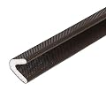 V Seal Weather Stripping White, 1/2 Inch Wide X 19 Feet Long, Self-Adhesive PU Foam Door Frame Seal Door Jamb Weatherstrip Door Insulation Anti Collision