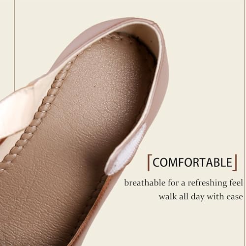 Ephirebra Women's Round Toe Mary Jane Chunky Heels Pumps Comfort Flower Hook and Loop Low Heel Dress Shoes3