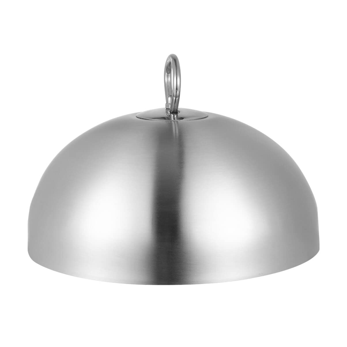 Coperchio Bistecca in Acciaio Inox Argento Manico Tondo