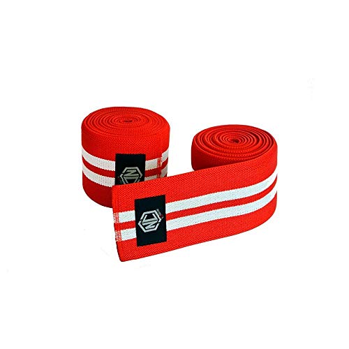 Faixa Joelho Crossfit Lpo Powerlifting Nc Extreme 2m (par)