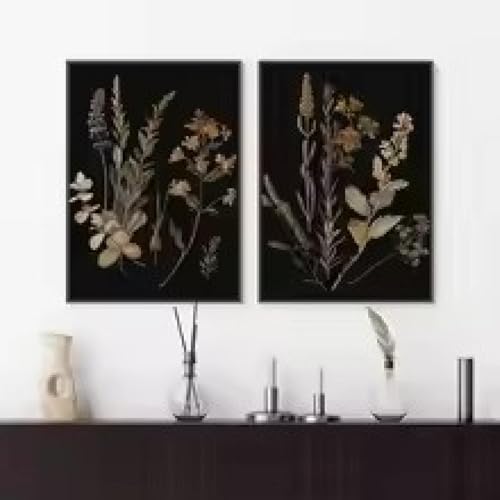 Impression sur toile florale de qualité pour décoration raffinée - 2