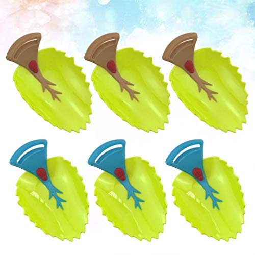 Extensor de Torneira Artibeter 6 peças em Formato de Folhas Extensor de Alça de Pia para Bebês e Cri