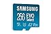 Samsung Carte mémoire microSDXC, Evo Select MB-ME256SA/EU, 256 Go, vitesse de lecture 160 Mo/s¹, fournie avec adaptateur SD