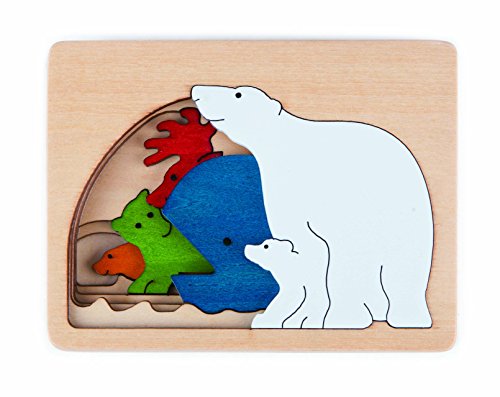 Preisvergleich Produktbild Hape E6517 Georg Luck Puzzle, Mehrfarbig