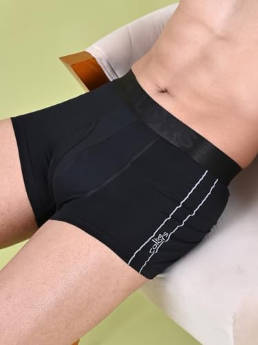 Image of Rupa Colors Pep Collection Trunk for Men, Cotton Blend, Anti Ride-Up, Snug Fit, Pack of 1
