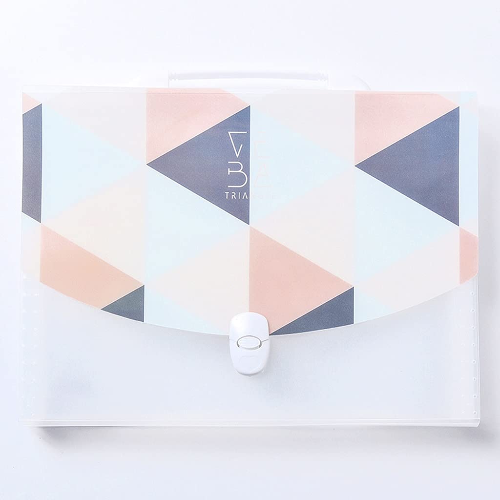 Akordezowy folder plików Rozszerzający folder plików z tworzywa sztucznego rozmiar litery z etykietami A4 Przenośny akorda papierowa (Color : White)