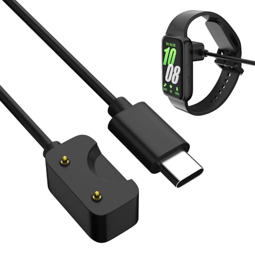 Gamorek Charger Cable for Samsung Galaxy Fit 3, Replacement Smart Watch Charger 3.3Ft USB-C Magnetic Charging Cable Cord