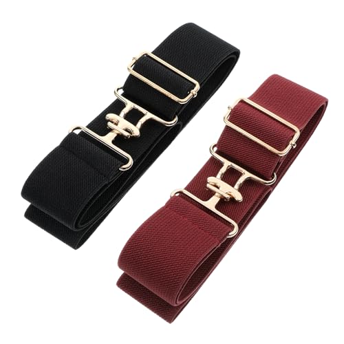 Equestrian Belts for Women, 2 Pieces Elastic Equestrian Belts Wom...