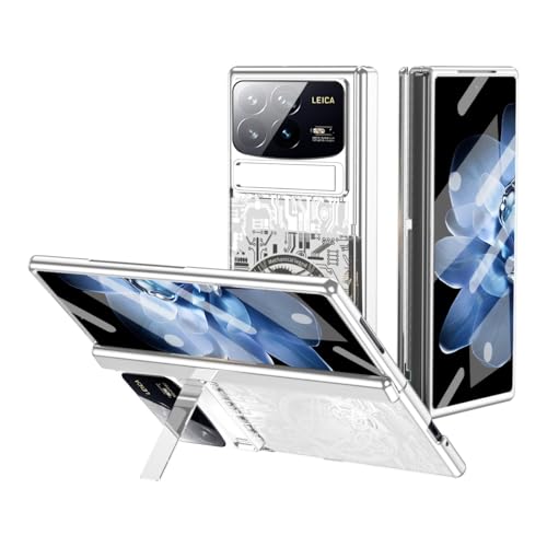 h~X}zP[X Xiaomi Mix Fold 4 ΉXP[X qW+JYveN^[t ^n[h PC P[X t@bVیP[X p ȓdCbLJo[ ҂tBbg̃X}zJo[(Silvery)