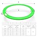 polwkscas Trampoline Pad 10ft 12ft 14ft 15ft 16ft Trampoline Replacement Safety Pad, Waterproof and Tear-Resistant Safety Spring Cover Round Frame Pad, Trampoline Pad Replacement (Green, 15FT)