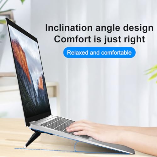 Base portátil ajustable para laptop DOITOOL negra miniatura 5