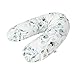 Rotho Babydesign Coussin d'Allaitement Multi, 190 x 35 cm, Dès 0 Mois, Lavable en Machine, Hypoallergénique, Nordic Garden