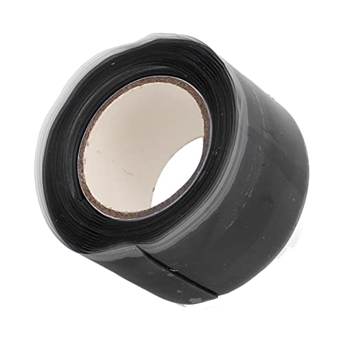 Fita Adesiva Fixa de Silicone Grip Tape de Silicone Dupla Face (Preto)