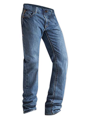 Ariat 1001444931X32 Flame Resistant NFPA Extra Relaxed-Fit Jeans, Capacity, Volume, Cotton, 31x32, Denim
