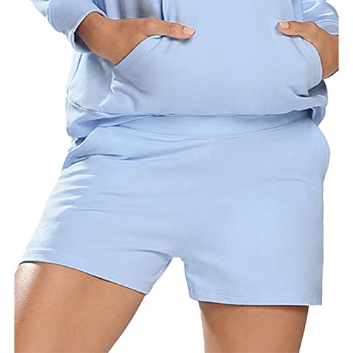 Short de sport classique Koko respirant et léger coloris bleu ciel