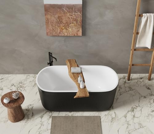 59Acrylic-Freestanding-Contemporary-Soaking-Bathtub-with-Stainless-Steel-Pop-Up-Drain-and-Overflow-Option-UPC-Certified-Black-Pleated 59Acrylic Freestanding Contemporary Soaking Bathtub with Stainless Steel Pop Up Drain and Overflow Option UPC Certified Black Pleated