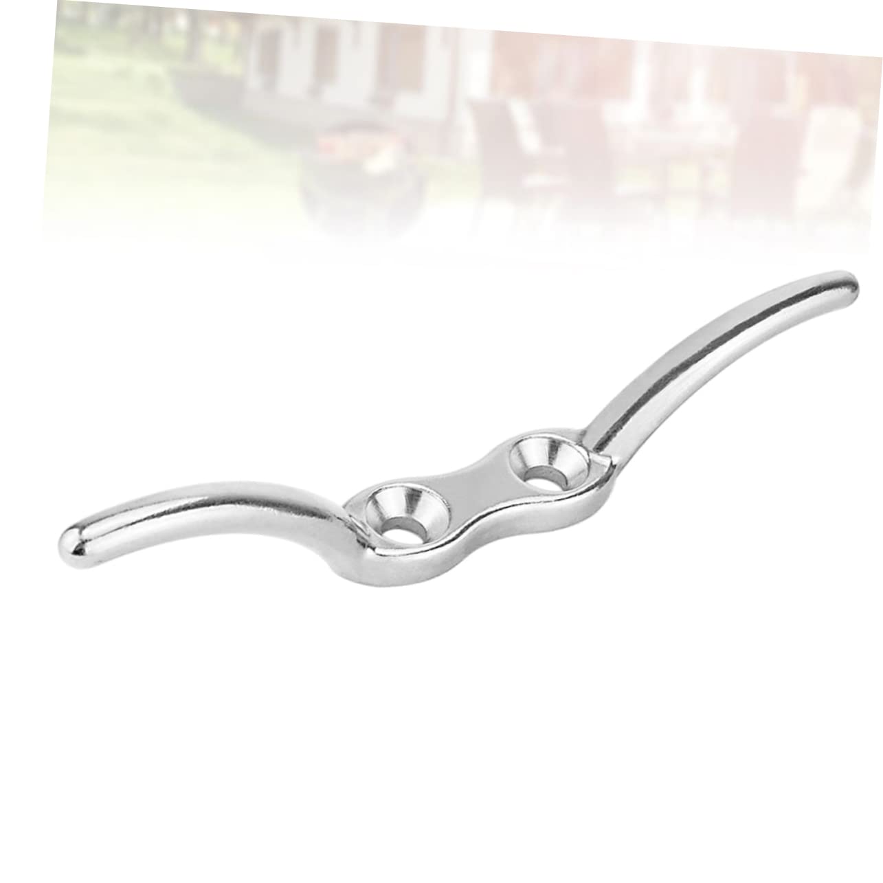 VICASKY 10-Pack Stainless Steel Boat Anchor Line Cleat 6 for Docks Multipurpose Marine Yacht Rope Hitch No Screws