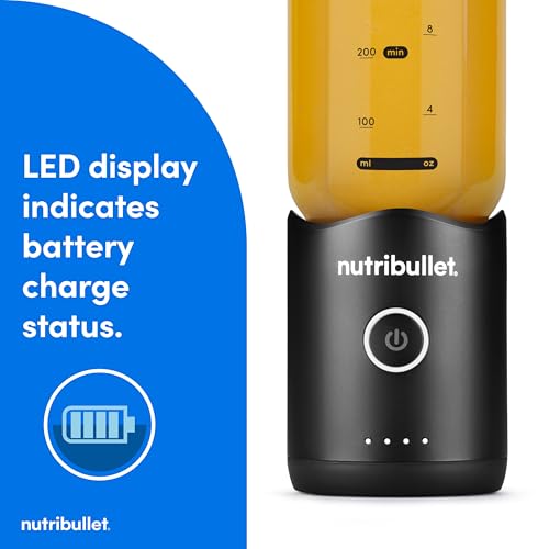 Image of nutribullet Flex Portable Blender NBPB50200AK, Matte Black