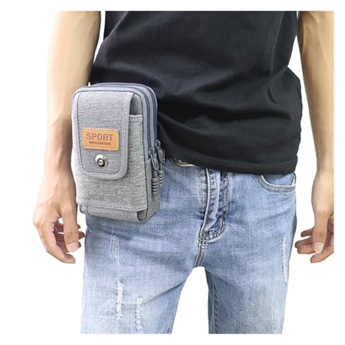 Sac banane d'extérieur unisexe marron avec rangement smartphone - 6