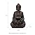 Glitzhome Buddha Statue 23" H, Outdoor Buddha Statue Zen Style Buddha Fountian with LED Light & Pump Polyresin Outdoor Floor Freestanding Fountain Garden Buddha Sculptures & Statues Lawn Décor