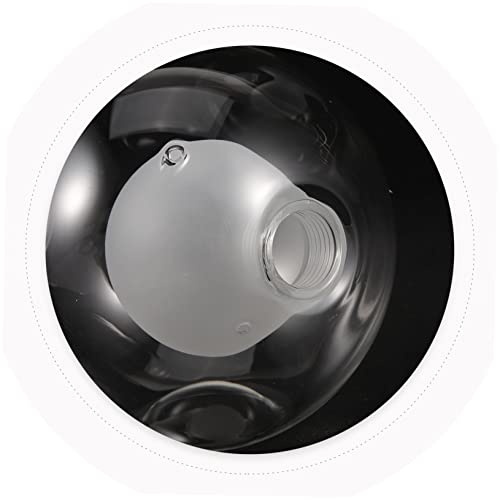 Image of Glass Lamp Shade Base Decorative Ceiling Light Shade Replacement for Pendant and Chandelier Lighting