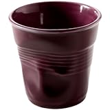 Revol Froisses 641909 Cappuccino Crumple Tumbler, Aubergine
