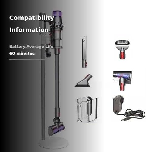 Dyson V11 Complete Bagless Cordless Stick Vacuum for All Floor Types with Grab-and-Go Floor Dok, Whole-Machine Filtration and Accessory Kit, Iron - Image 4