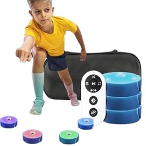 Trainingsset for hand-oogcoördinatie met afstandsbediening, 4 modi en 5 lichtkleuren, detectieafstand van 8-12 cm en kijkhoek van 270 °, apparatuur for fysieke revalidatie