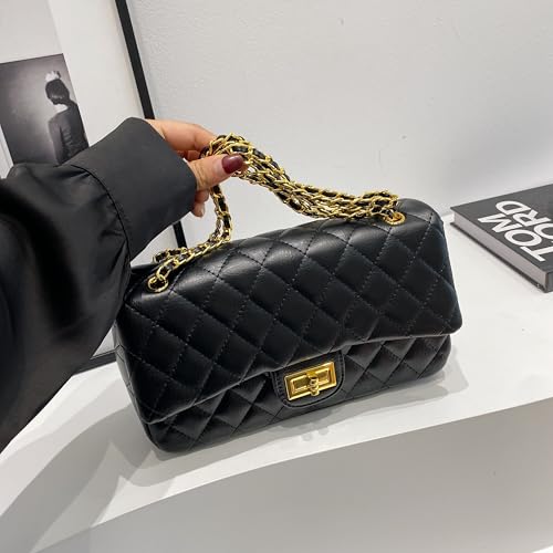 Quilted Crossbody Bags for Women, Shoulder Handbags, Travel Purses3