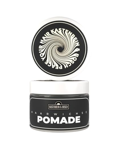 Cire cheveux bio et pommade coiffante brillante pour cheveux soyeux - Boîte de 50 ml