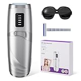 Laser Hair Removal LIJAI IPL Hair Removal Device for Women & Men, 999,999 Flashes Painless Long-Lasting Results, at Home Hair Removal in 8mins for Armpits Legs Arms Bikini Line, Silver