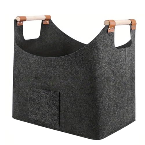 Brennholzkorb - Large -XL -XXL Filztasche - Extra Dicker Und...
