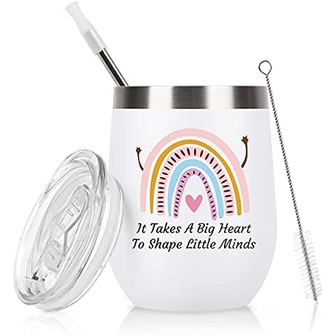 Livole 12OZ Insulated Coffee Mug for Teachers Cover