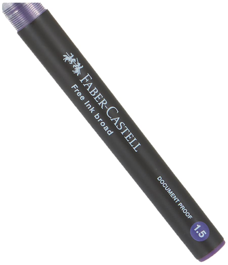 Inktroller faber-castell 1,5 mm viola