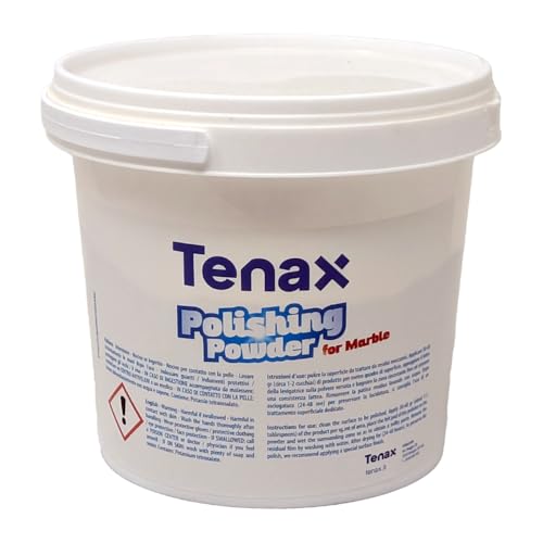 Tenax Marble Polishing Powder - 1kg (2lb. container) Pack of 1 43216-91117