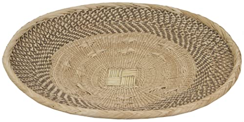 SIMBABWE - Cesta de mimbre (40 cm, hecha a mano)