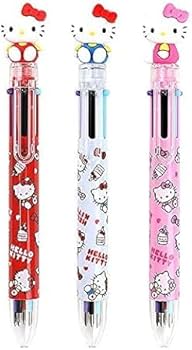 tokidoki ボールペン キティ Amazon | ハローキティ 0.7mm 6色 マルチカラー ボールペン
