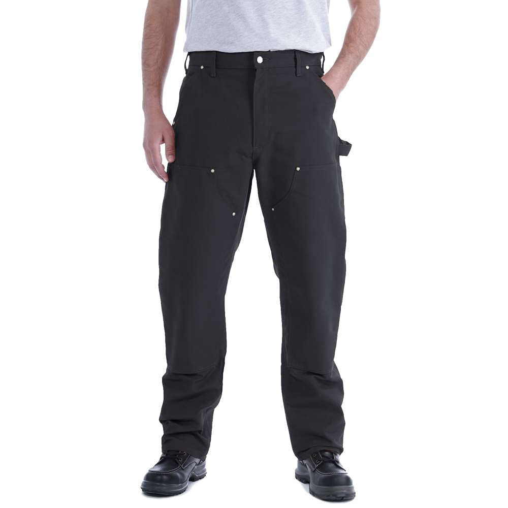 Carhartt Mens B01 Loose Straight Firm Duck Double-Front DungareeWork Utility Pants — view 8