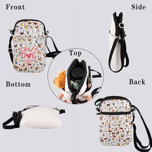 Dog Lover Gift Dogs Group Collage Gift Crazy Dog Lady Dogs Crossbody Bag Pet Puppy Owner Gift4