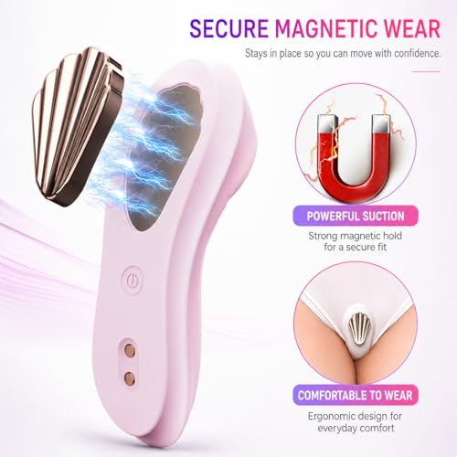 Panties vibradores con controlador APP, cuerpo portátil liviano con batería recargable, rendimiento silencioso, forma portátil, fácil de limpiar miniatura 2