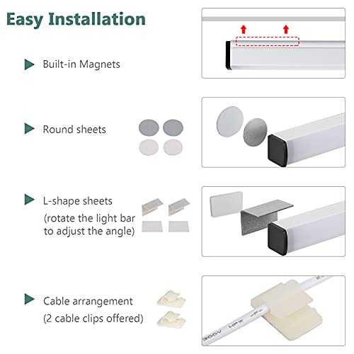 Image of ASOKO 12 Inch Under Counter Light 6000K (Without Plug