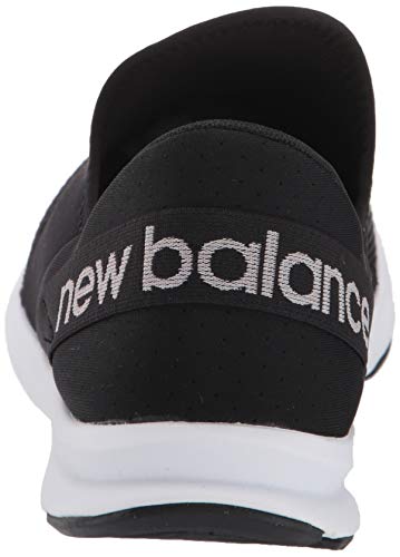 New Balance Women's FuelCore Nergize Slip-On V1 Sneaker, Black/White, 8.5 W US